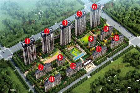 东升龙华园C区3室2厅1卫113㎡带付房